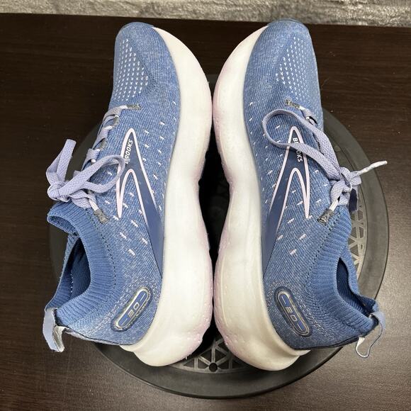 Brooks Glycerin StealthFit 20 Womens Size 7B Pastel Lilac Running Lace Up Shoes - Picture 8 of 10